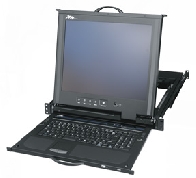 Middle Atlantic rackmount monitor and keyboard RM-KB-LCD
